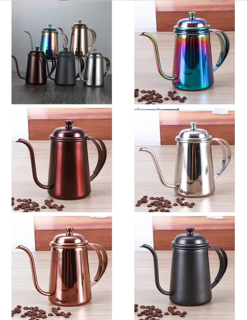 Bule de Aço Inoxidável com Bico Fino - Coleção Arco-Íris