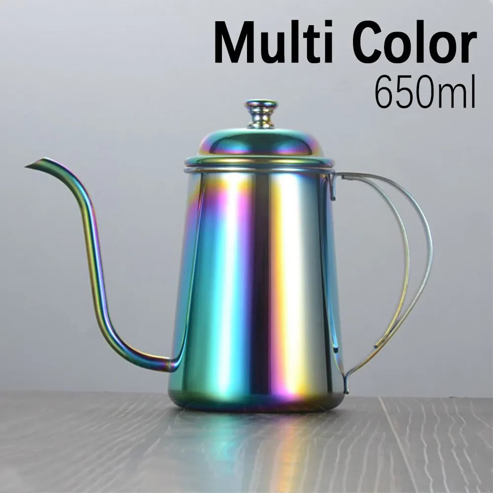 Bule de Aço Inoxidável com Bico Fino - Coleção Arco-Íris