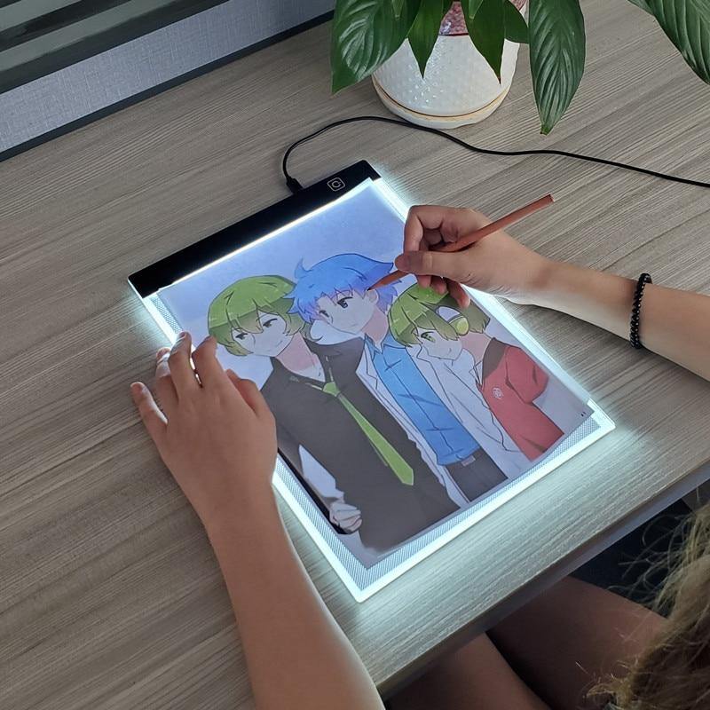 Caderno de Desenho com LED - Draw Master