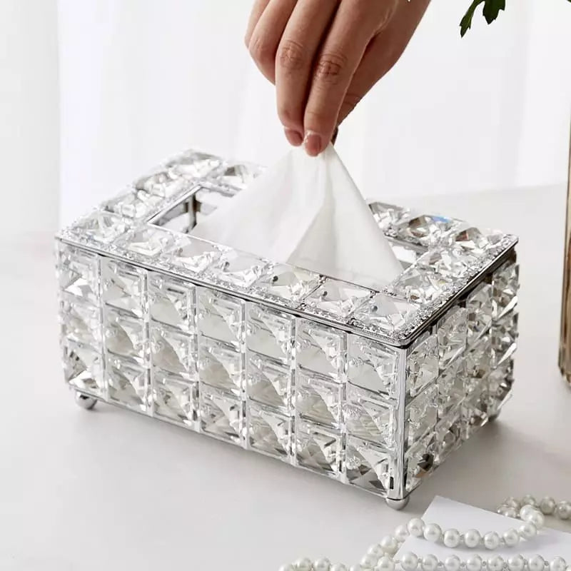 Caixa Luxuosa para Lenços Umedecidos e Lenços de Papel - Organizador Prático