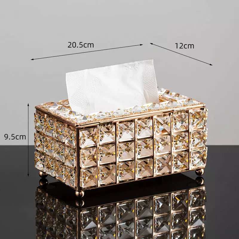 Caixa Luxuosa para Lenços Umedecidos e Lenços de Papel - Organizador Prático