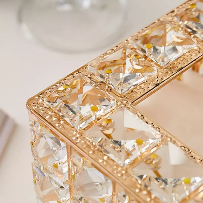 Caixa Luxuosa para Lenços Umedecidos e Lenços de Papel - Organizador Prático