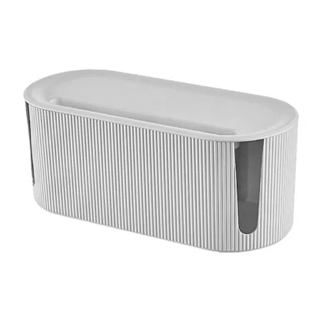 Caixa Organizadora de Cabos com Design Nórdico