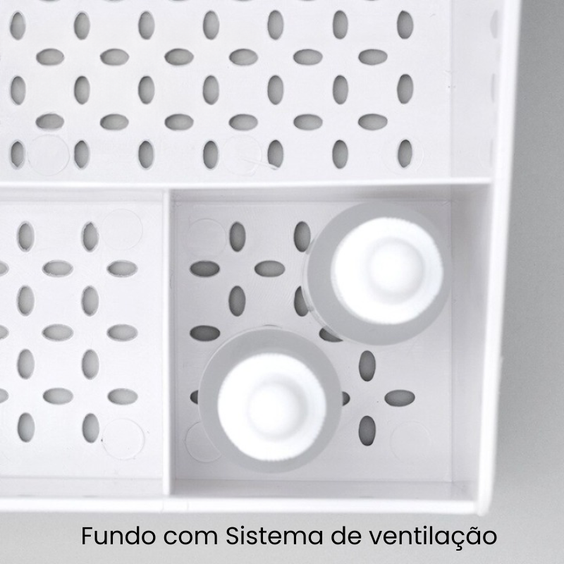 Caixa Organizadora de Maquiagem com Gavetas - Organizadores de Beleza