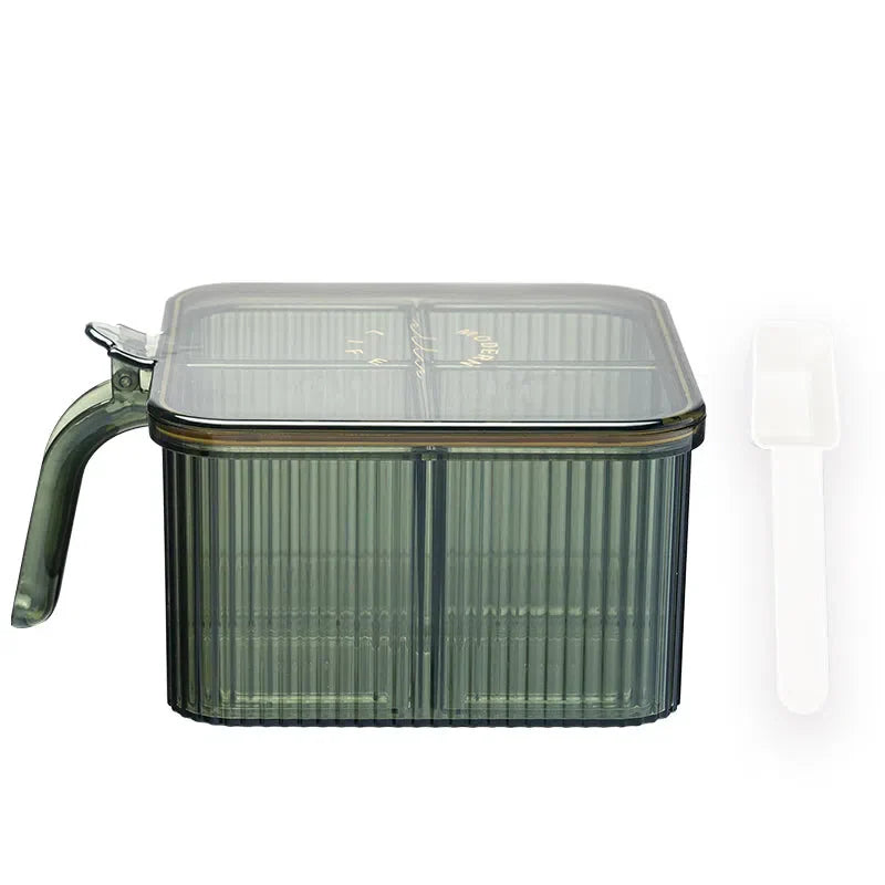 Caixa Organizadora de Temperos 4 em 1 - Prática e Compacta