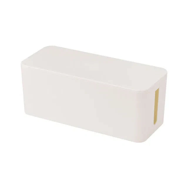 Caixa Organizadora para Fios e Plugues – Armazenamento Prático e Eficiente