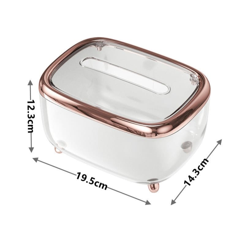 Caixa Organizadora para Lenços Umedecidos e Papel Toalha - Ideal para Casa e Viagem