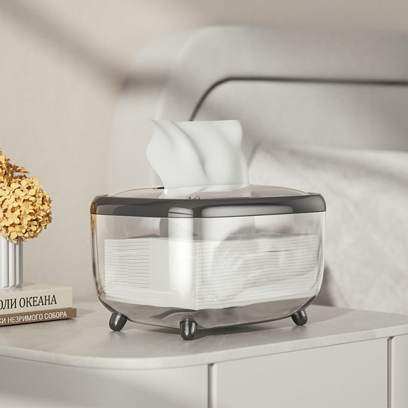 Caixa Organizadora para Lenços Umedecidos e Papel Toalha - Ideal para Casa e Viagem