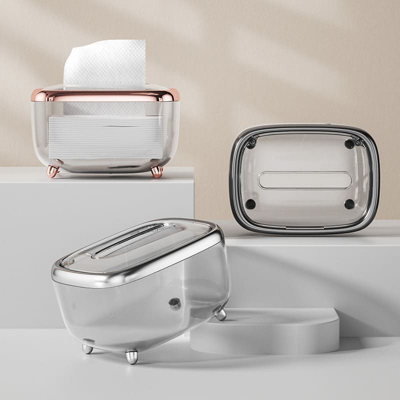 Caixa Organizadora para Lenços Umedecidos e Papel Toalha - Ideal para Casa e Viagem