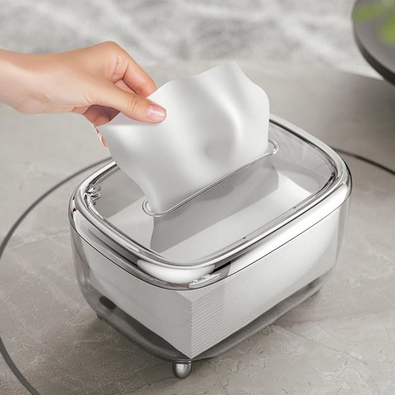 Caixa Organizadora para Lenços Umedecidos e Papel Toalha - Ideal para Casa e Viagem