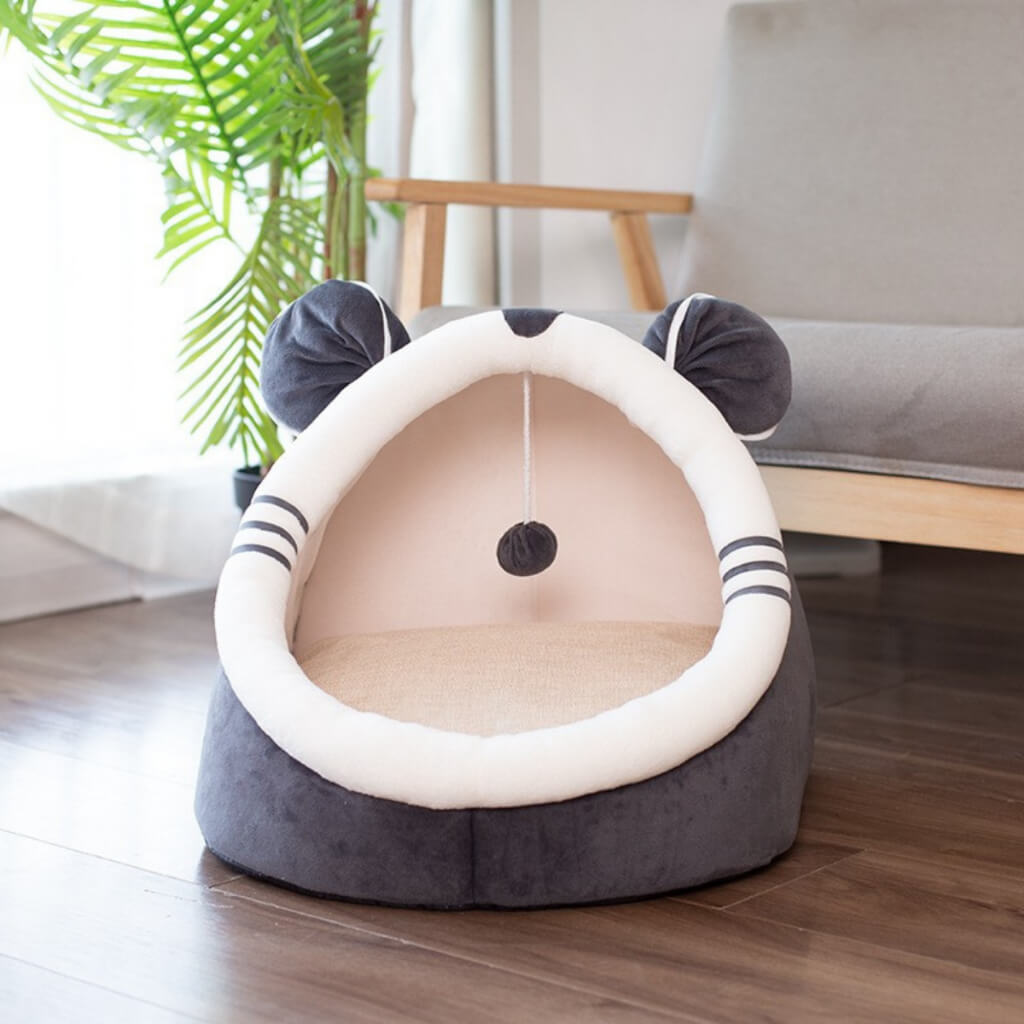 Cama Iglu Confortável para Cães e Gatos - Aconchego e Estilo para seu Pet