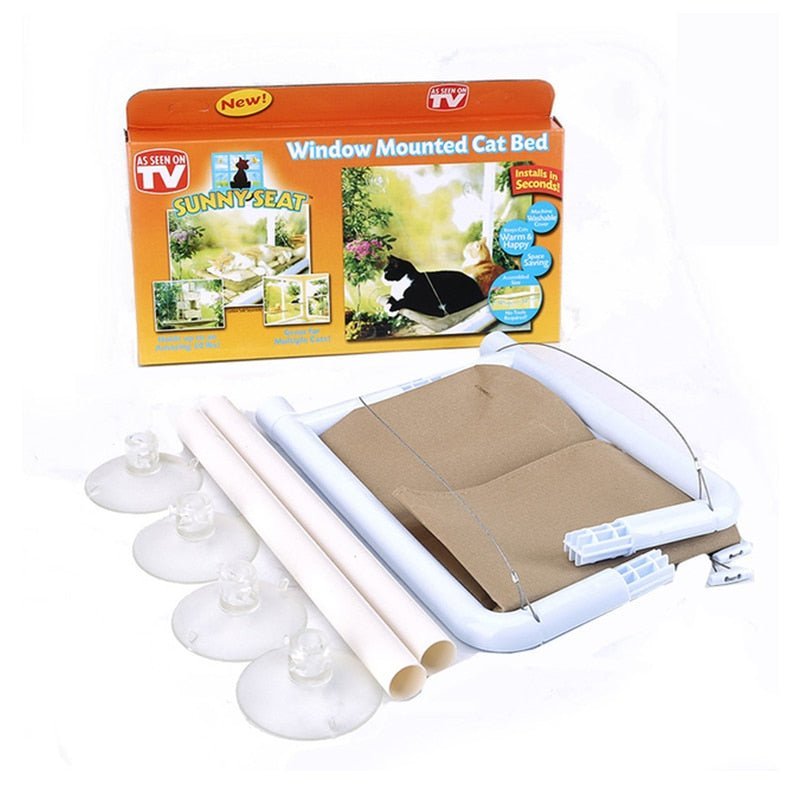 Cama para Gatos de Janela - Confortável e Segura