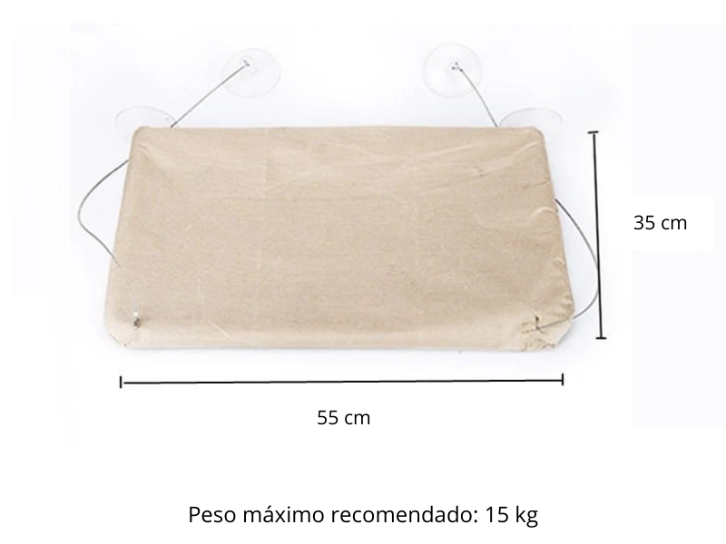 Cama para Gatos de Janela - Confortável e Segura