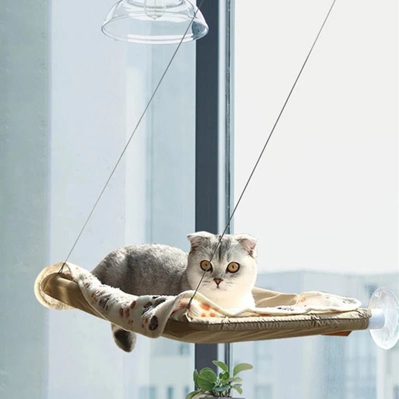 Cama para Gatos de Janela - Confortável e Segura