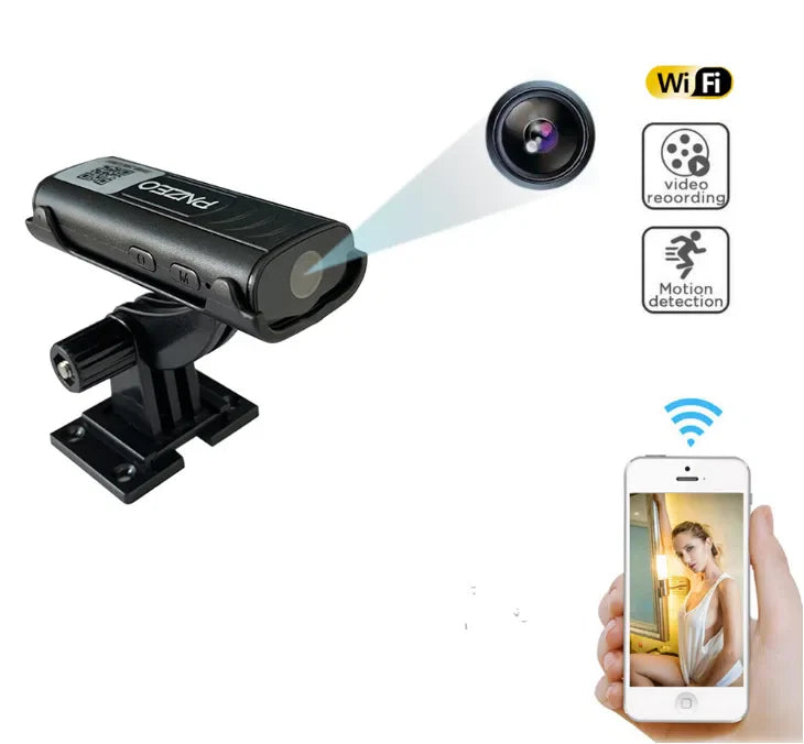 Câmera de Segurança 360° - Alta Resolução HD 4K para Monitoramento