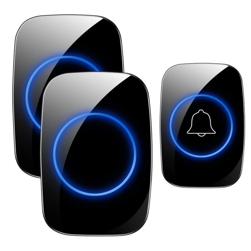 Campainha Inteligente Sem Fio - Conexão Wi-Fi, Função de Vídeo e Intercomunicador