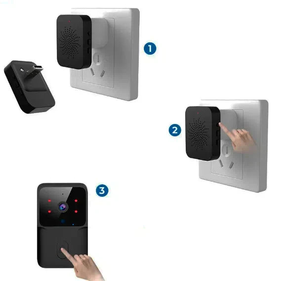 Campainha Sem Fio Nano Vision - Sistema de Segurança Avançado