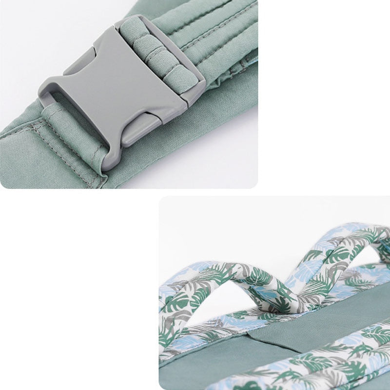 Canguru Ergonômico Ajustável para Bebê - Suporte Confortável e Seguro