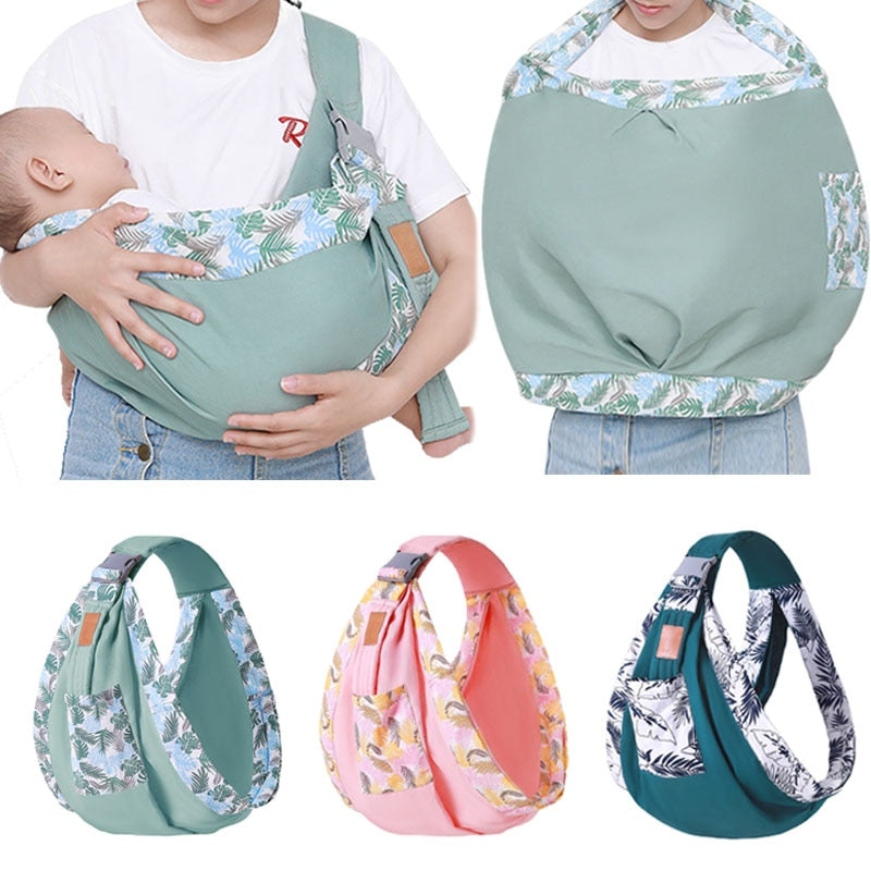 Canguru Ergonômico Ajustável para Bebê - Suporte Confortável e Seguro