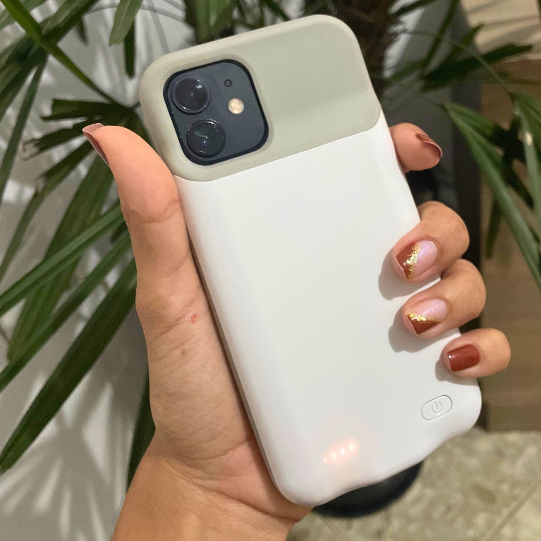 Capa Carregadora para iPhone - Bateria Externa Portátil