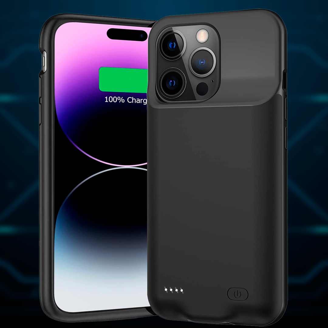 Capa Carregadora para iPhone - Bateria Externa Portátil