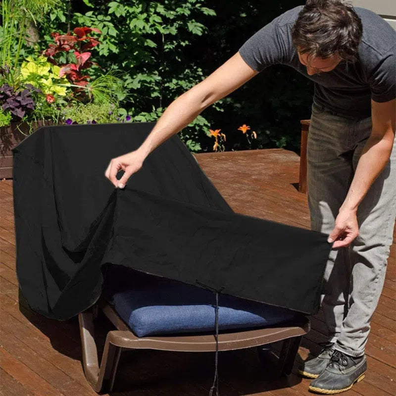 Capa Impermeável para Espreguiçadeira de Jardim - Proteção Contra Chuva e Sol