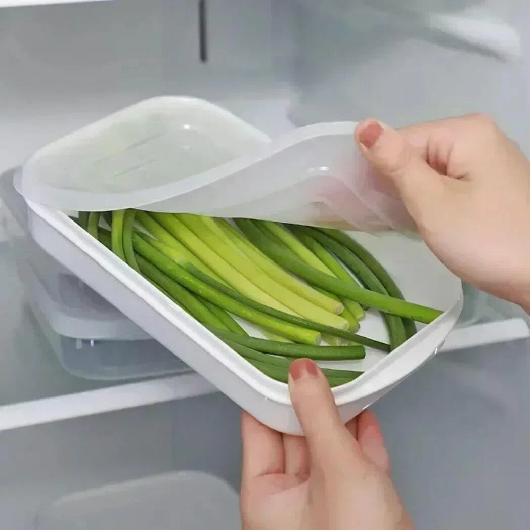 Capa Protetora de Silicone para Armazenamento de Alimentos