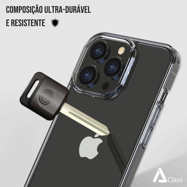 Capa Transparente de Vidro Temperado para iPhone - HD Glass