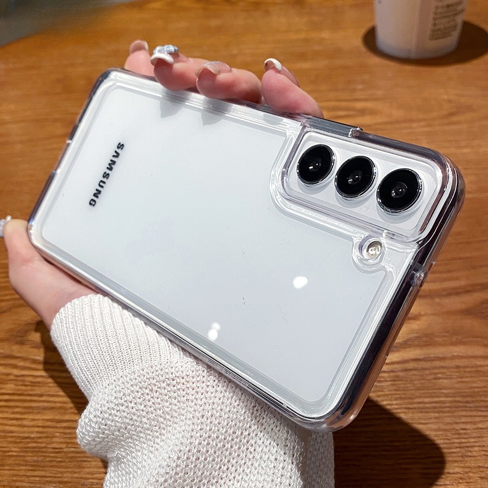 Capa de Vidro Temperado Transparente para Samsung - HD Glass