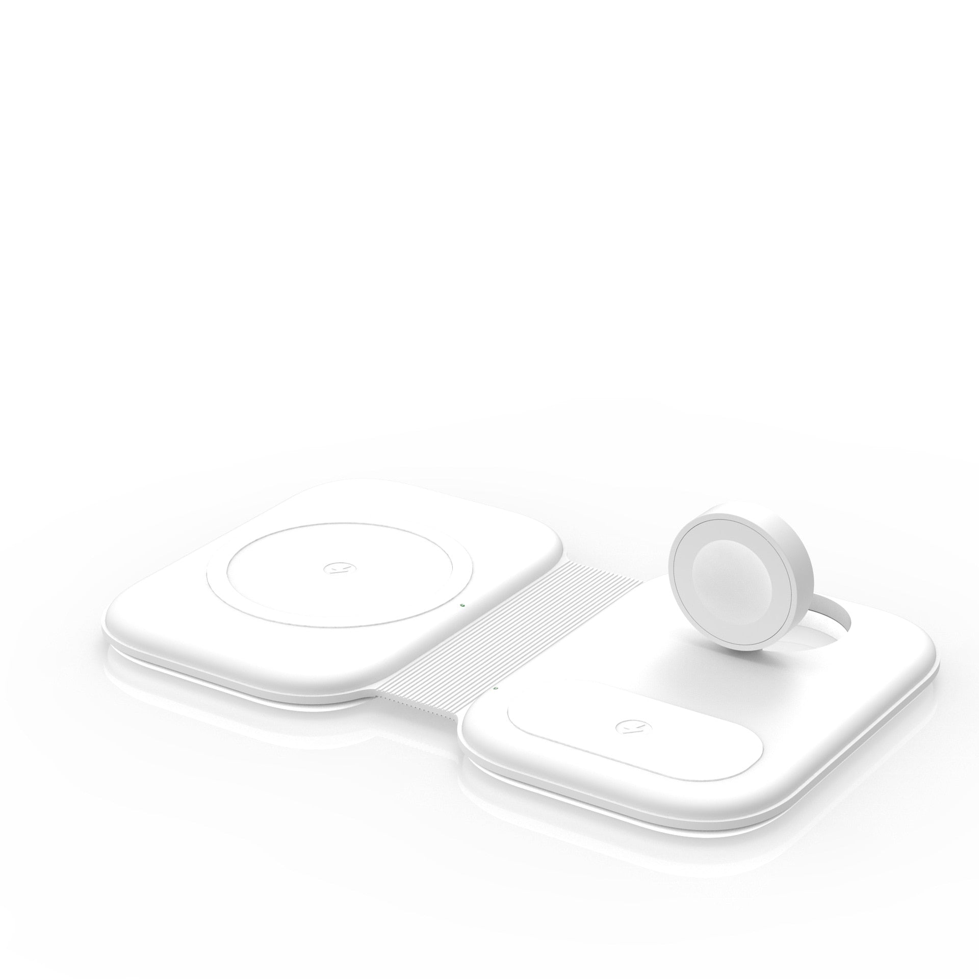 Carregador Magnético Sem Fio Duplo para Dispositivos Móveis