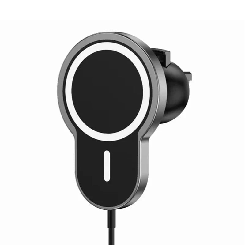 Carregador Magnético para Veículos 15W - Rápido e Eficiente