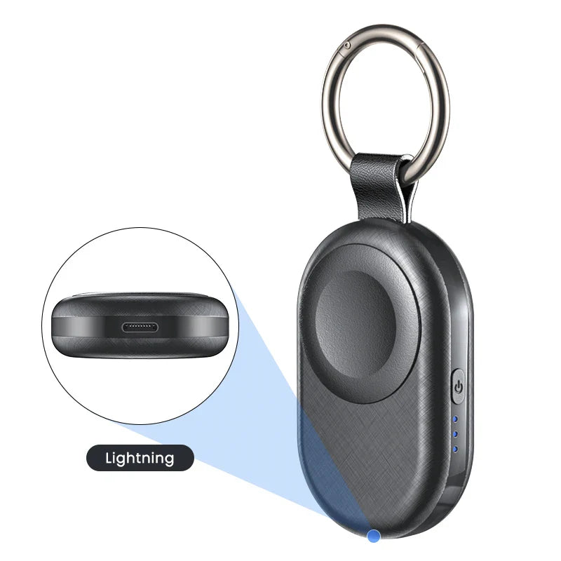 Carregador Portátil Compatível com Apple Watch PZOZ-Mini