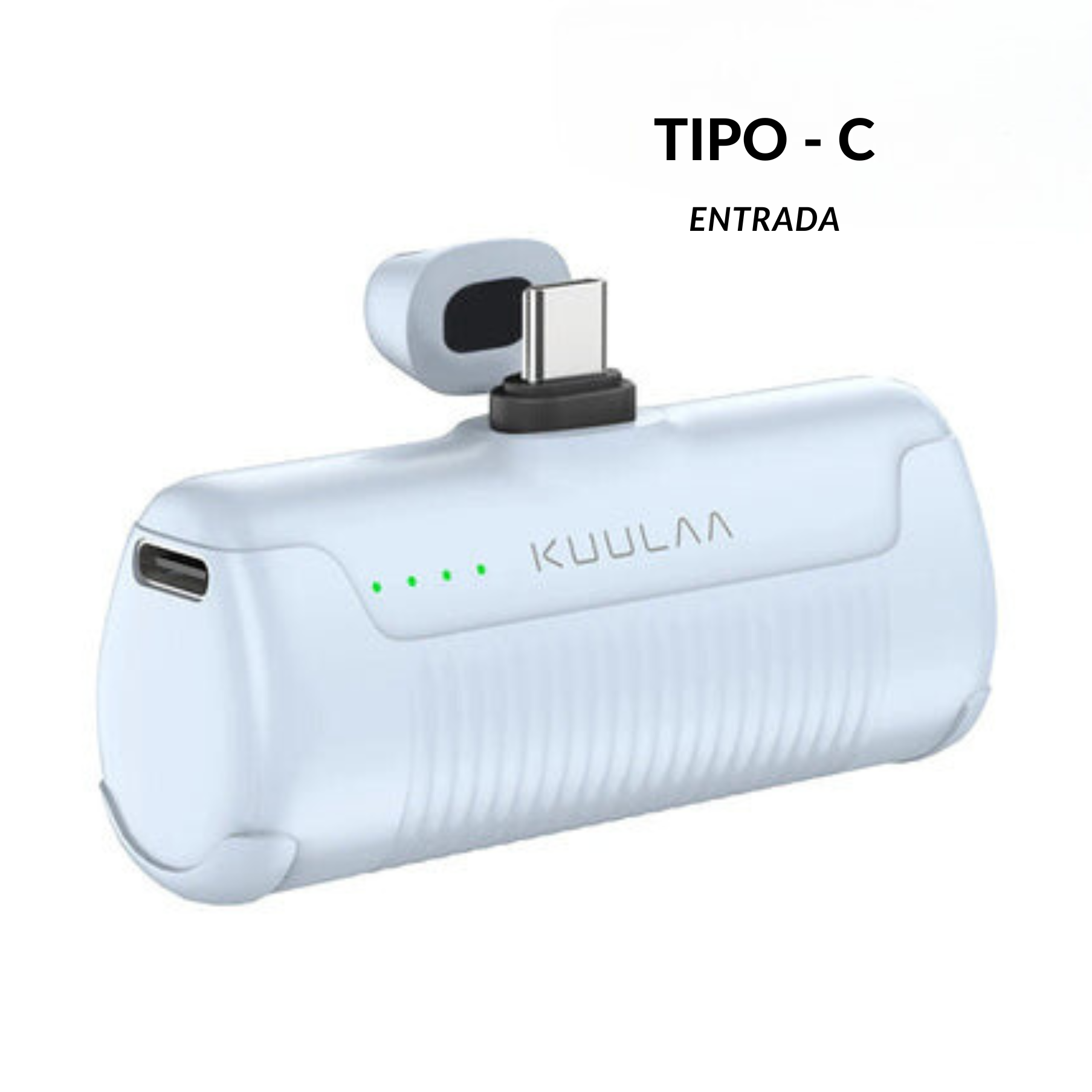 Carregador Portátil Mini Power Bank 4500mAh - Bateria Externa Compacta
