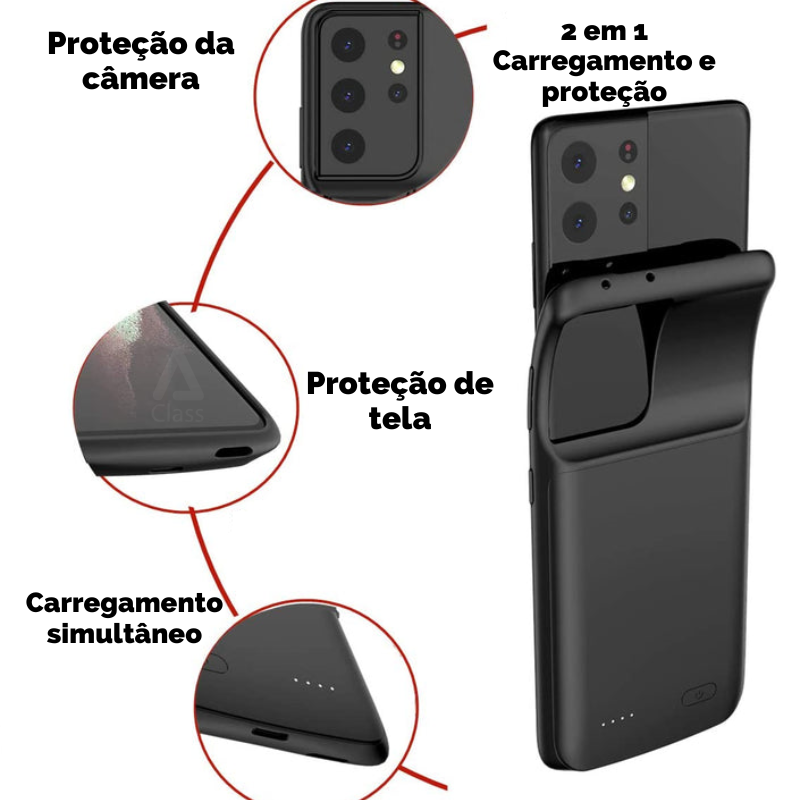 Carregador Portátil Samsung - Bateria Externa 10000mAh