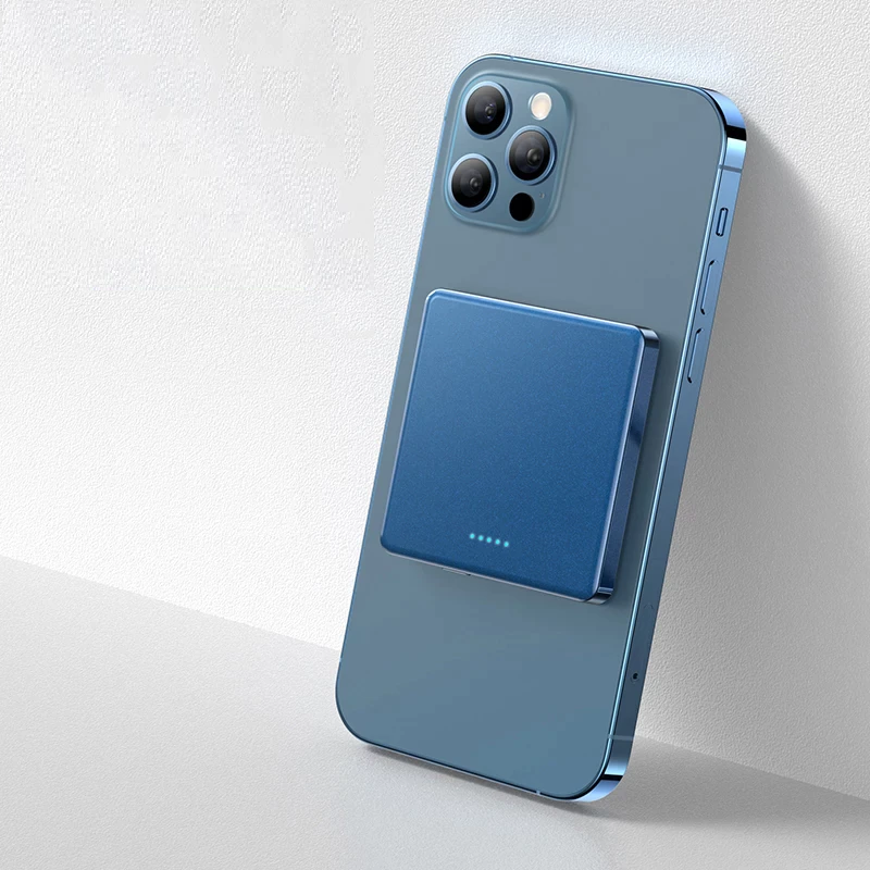 Carregador Portátil Ultra Slim Compatível com MagSafe - Carregamento Rápido e Leve