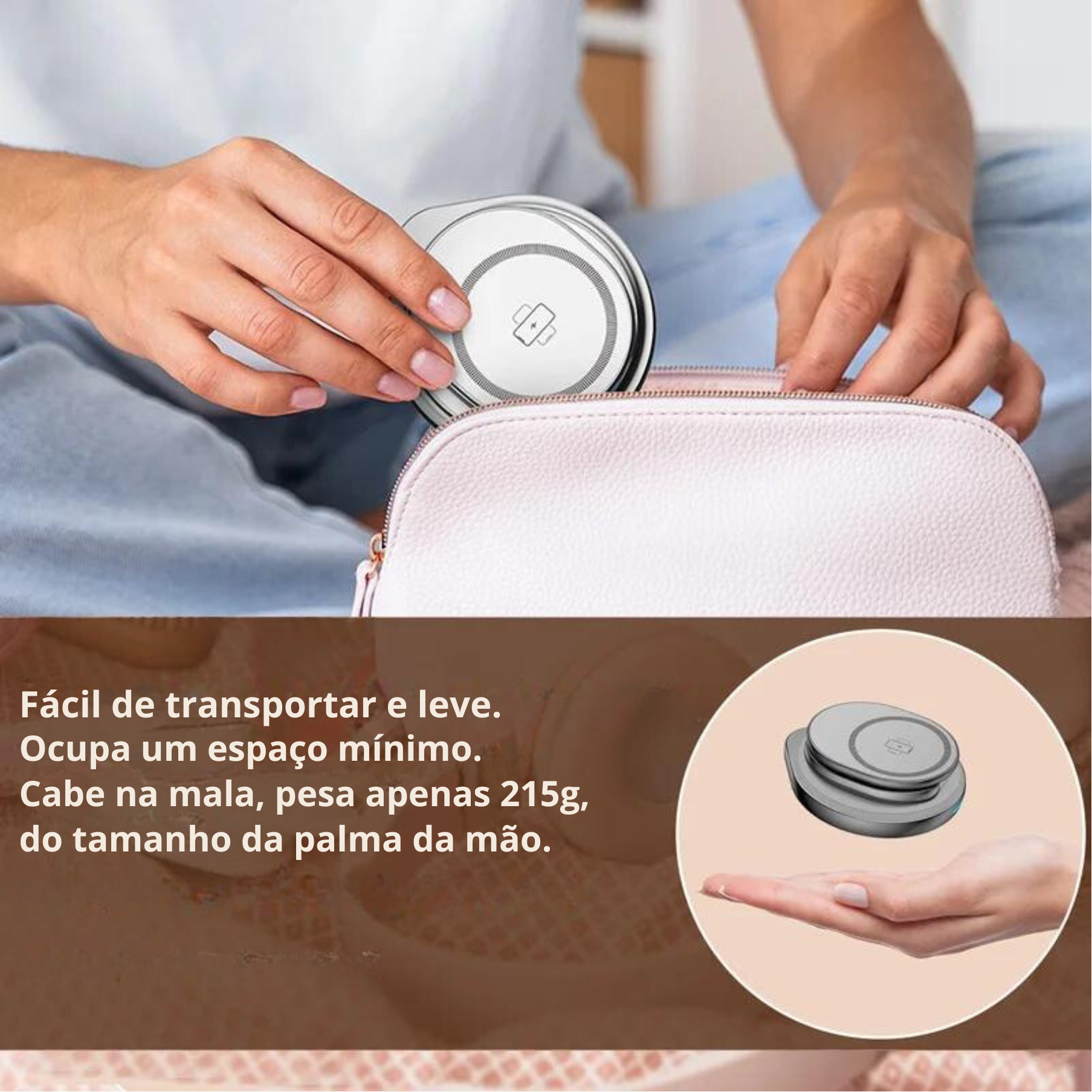 Carregador Sem Fio 3 em 1 para iPhone, Apple Watch e AirPods