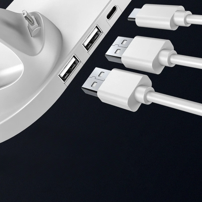 Carregador Sem Fio 7 em 1 - Carregamento Rápido 2.0 para Dispositivos Móveis