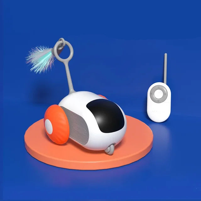 Carrinho Interativo para Gatos com Brinquedos e Acessórios