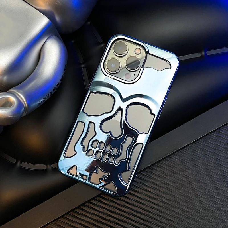 Case para iPhone Caveira 3D - Capa Protetora em Estilo Único