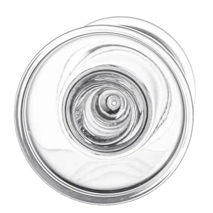 Castiçal de Pilar em Vidro Transparente para Decoração