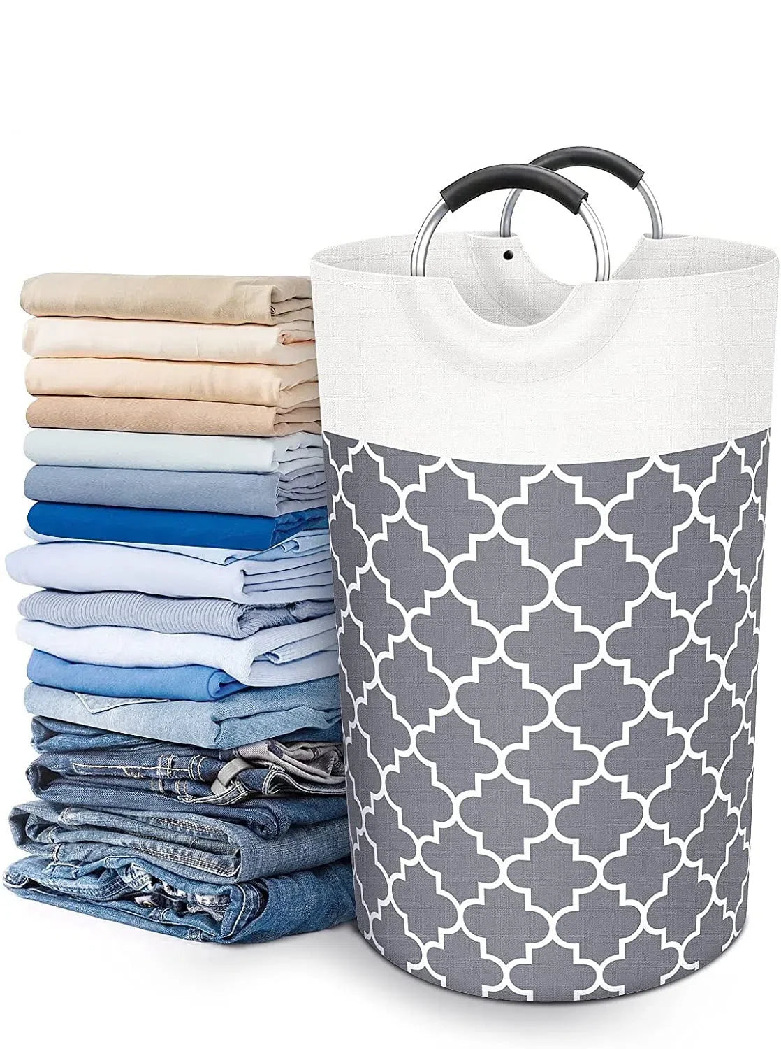 Cesto Organizador Dobrável para Casa - Armazenamento Prático e Funcional