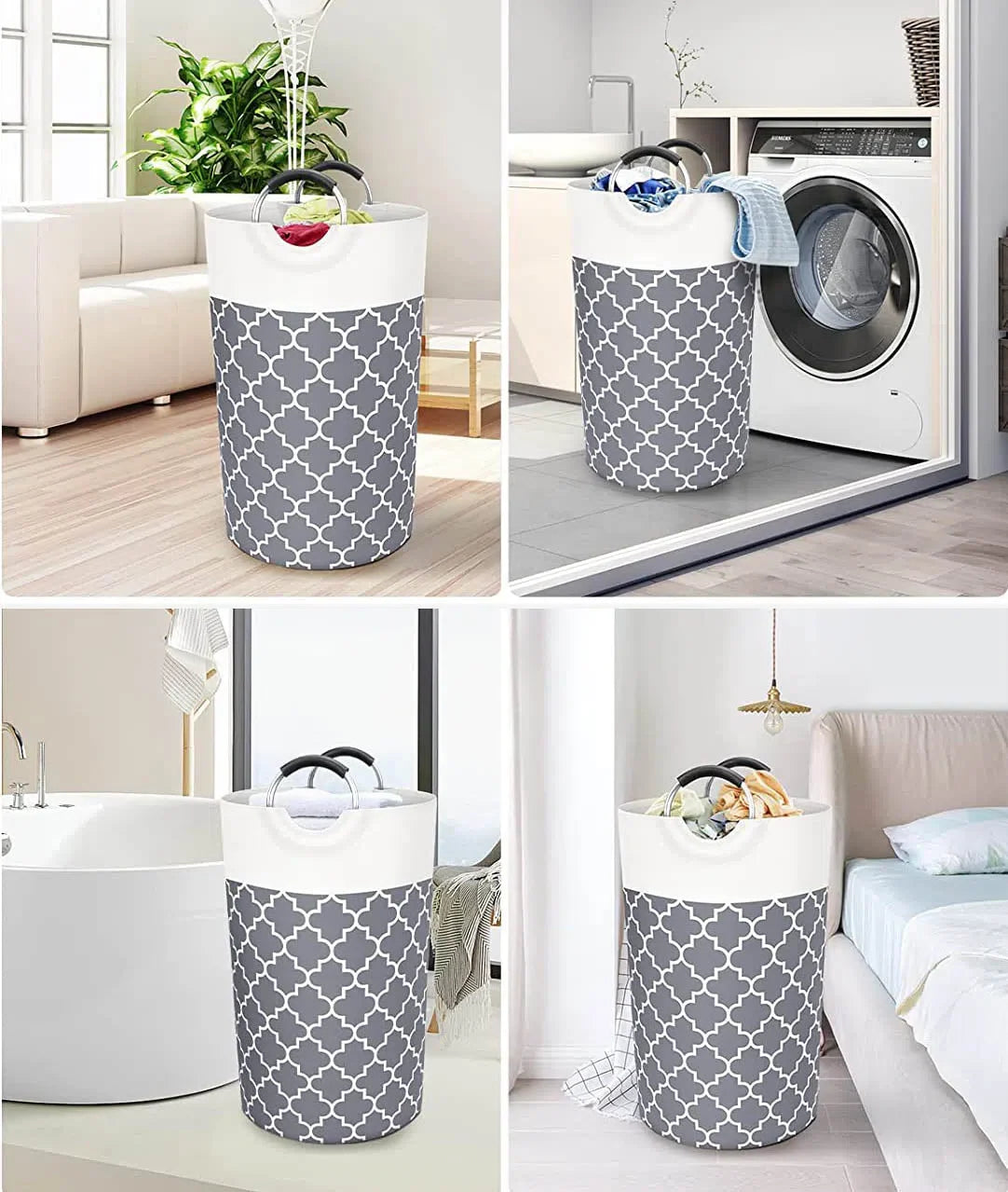 Cesto Organizador Dobrável para Casa - Armazenamento Prático e Funcional