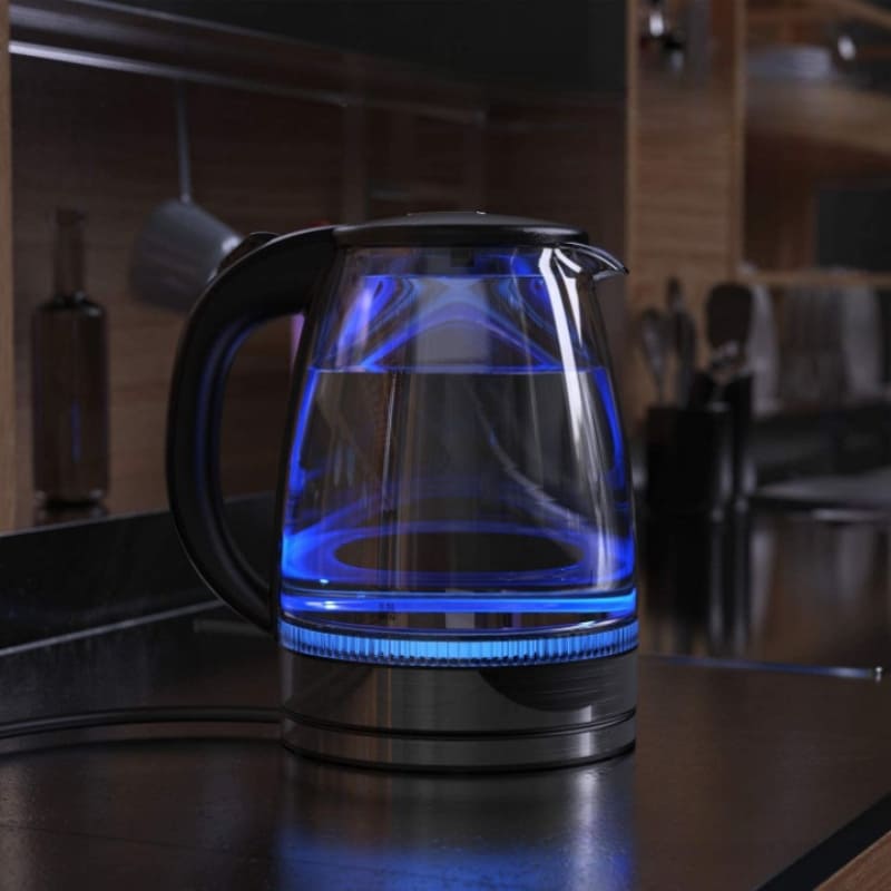 Chaleira Elétrica 2L em Borossilicato 110v/220v - Ideal para Chá e Café