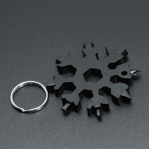 Chave Emergencial Multifuncional de Aço Inoxidável - 18 em 1