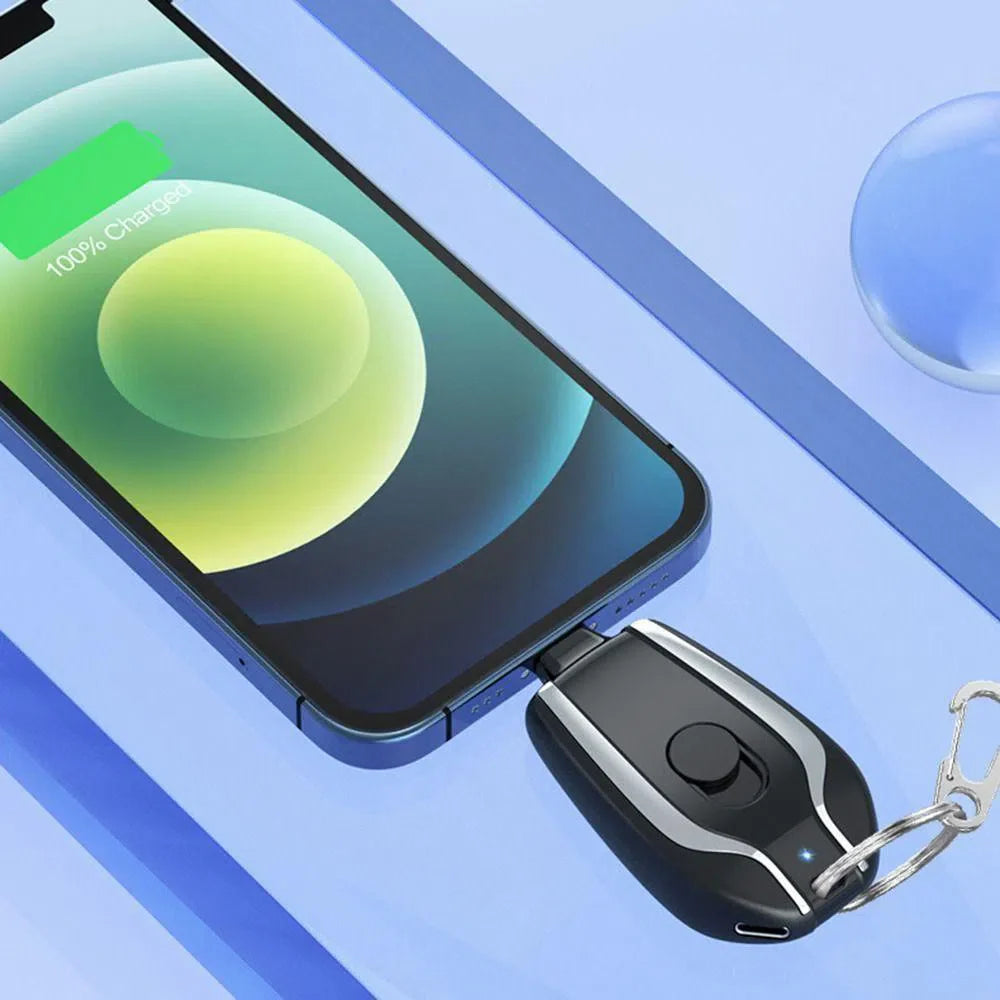Chaveiro Carregador Turbo Max Charge - Carregamento Rápido e Portátil