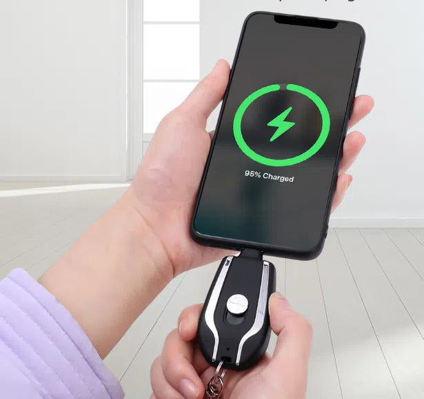 Chaveiro Carregador Turbo Max Charge - Carregamento Rápido e Portátil