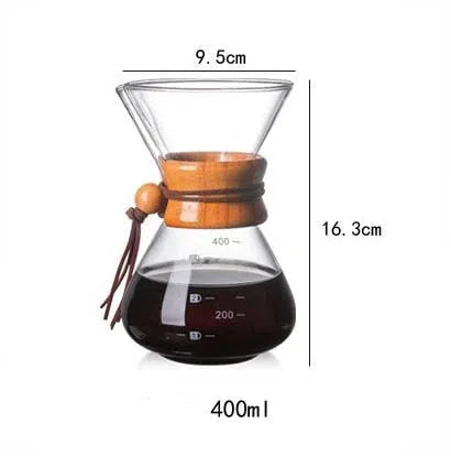 Chemex Coffee Maker - Elegantly Brewed Pour-Over Coffee Carafe