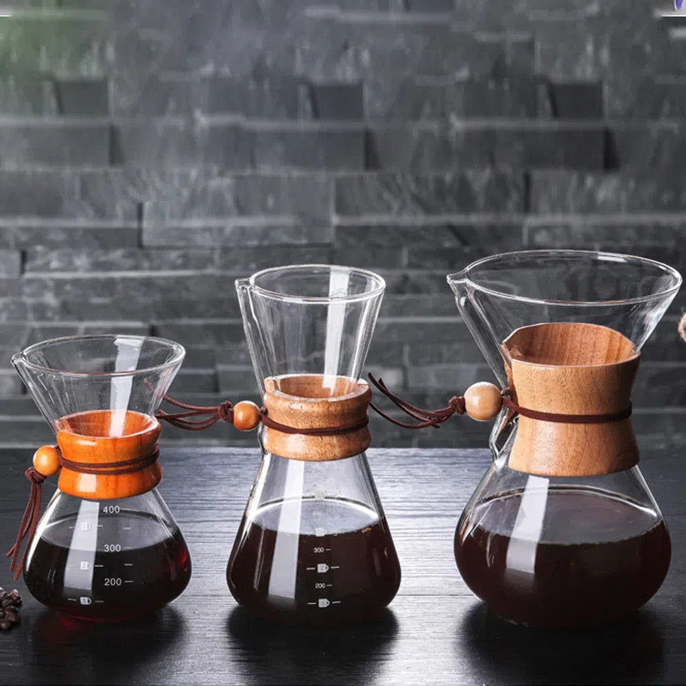 Chemex Coffee Maker - Elegantly Brewed Pour-Over Coffee Carafe