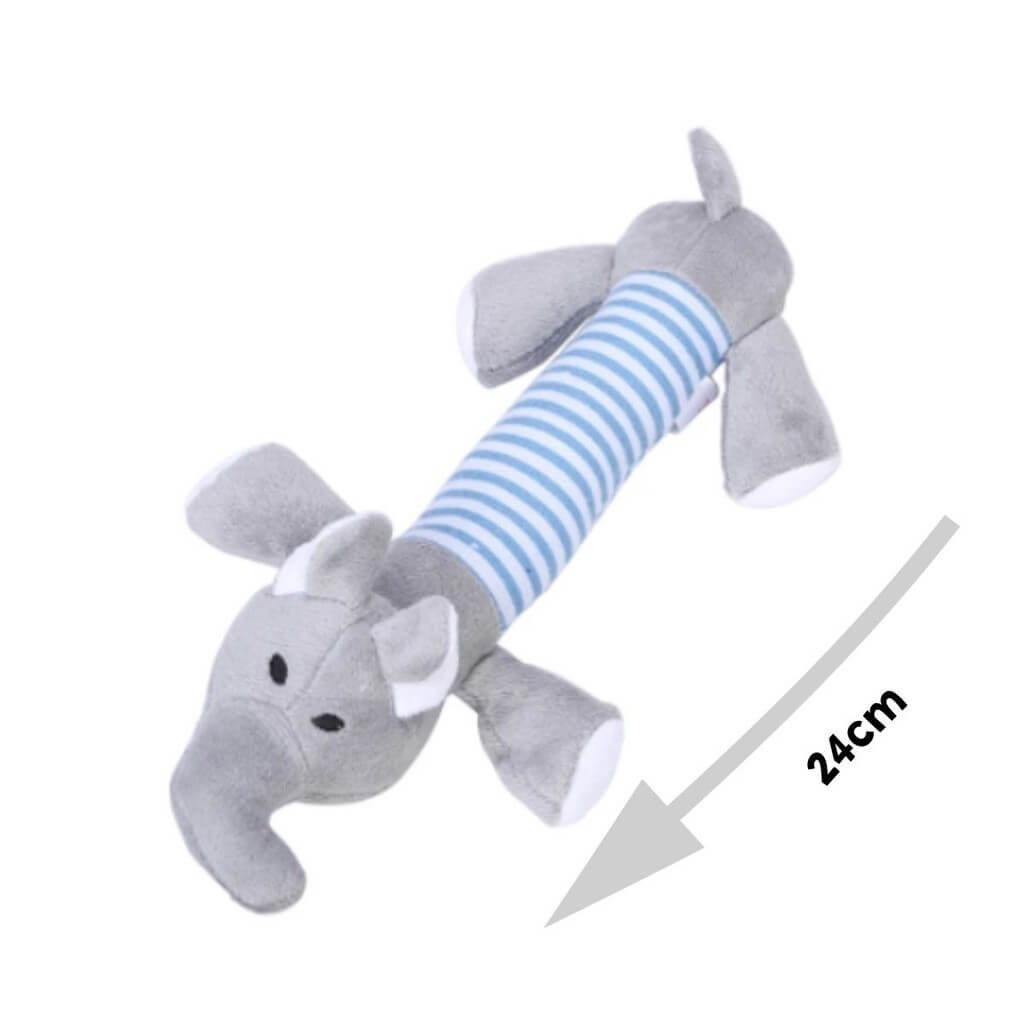 Combo de 3 Brinquedos de Pelúcia para Cães e Gatos