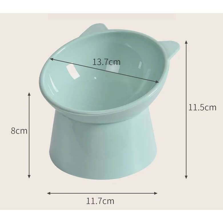 Comedouro Elevado e Ergonômico para Gatos - Bebedouro Integrado